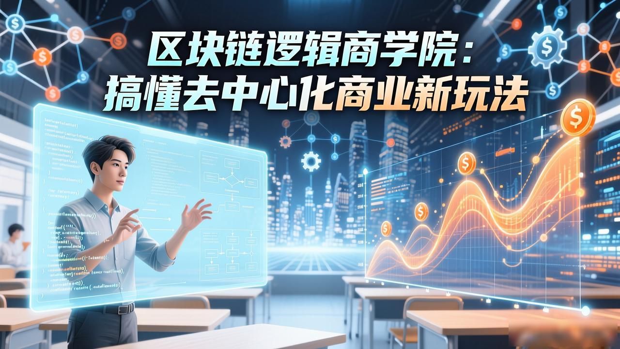 区块链逻辑商学院_区块链商业逻辑_价值流通无缝连接
