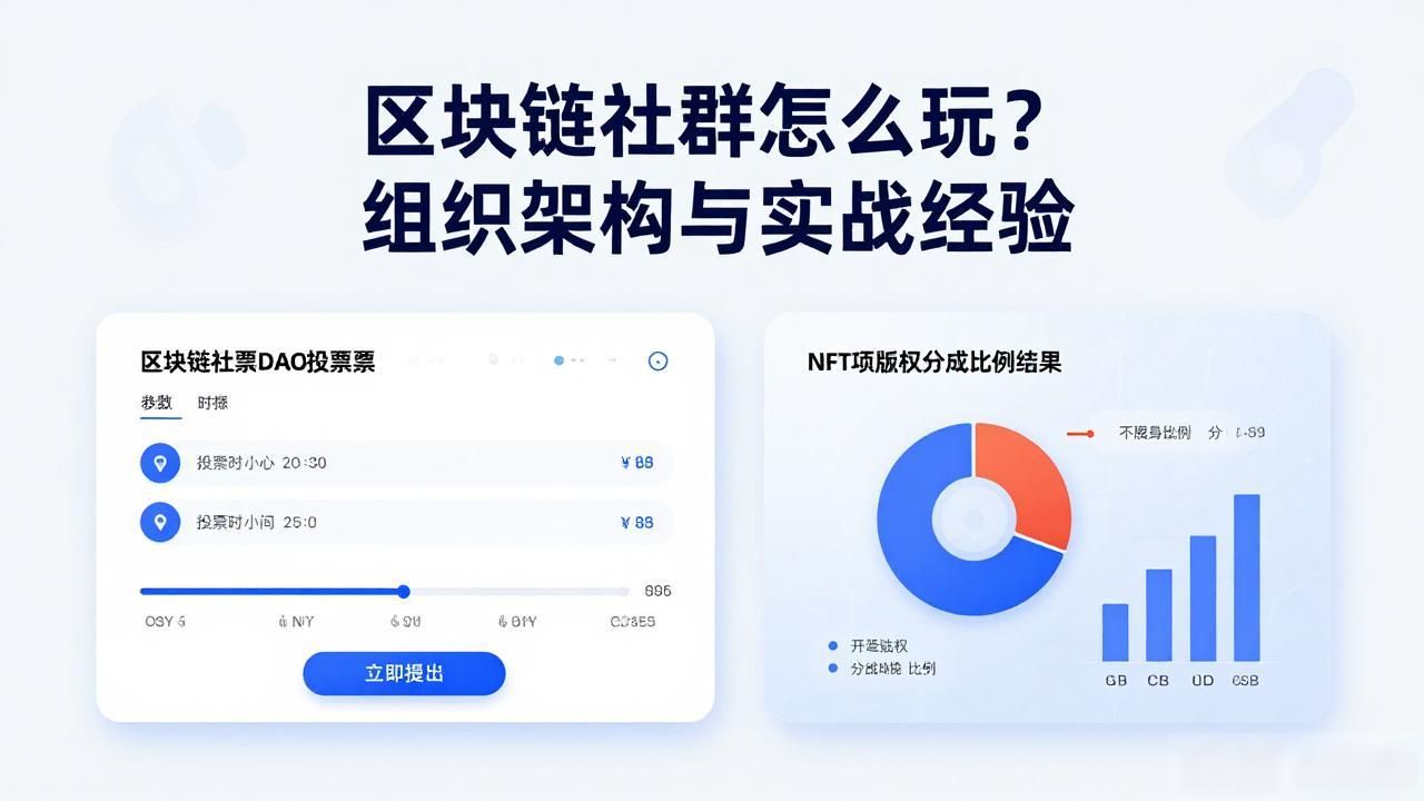 区块链社群经济系统_区块链社群组织_区块链社群治理规则