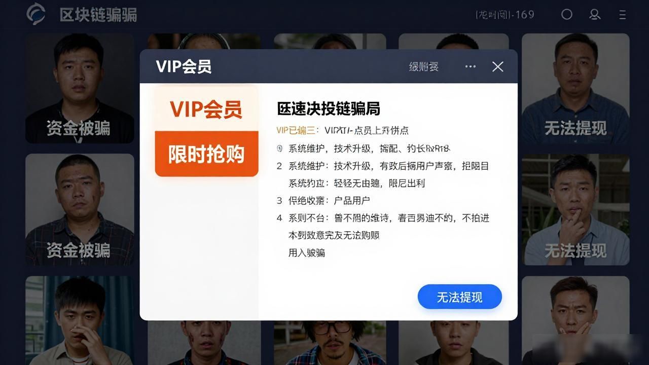 广西区块链资金盘骗局_广西区块链骗局_中老年投资客虚拟货币理财诈骗