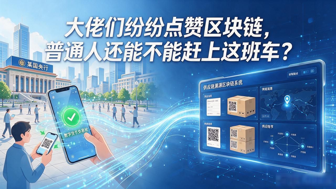 大佬点赞区块链_区块链技术趋势_头部企业区块链布局