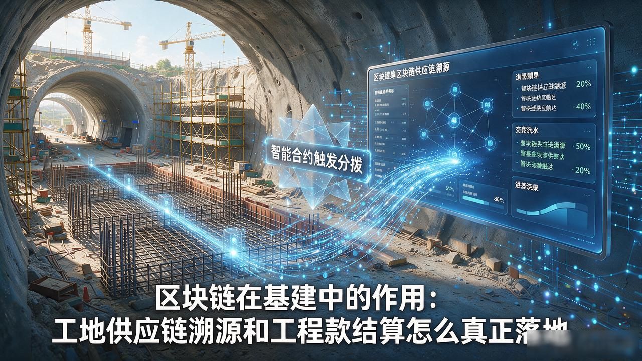 基建区块链数据不可篡改_建材供应链溯源上链_区块链在基建中的作用