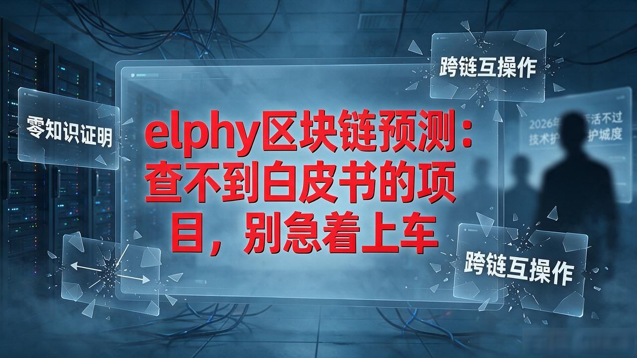 elphy区块链预测_elphy区块链项目评估_elphy去中心化身份验证技术分析