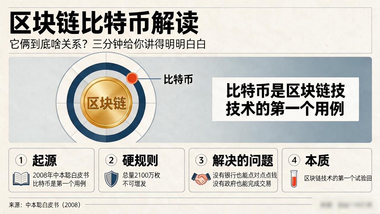 比特币和区块链的区别是什么_区块链比特币解读_区块链底层技术与比特币应用关系